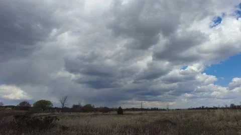 Time lapse of clouds Stock Footage 153422783