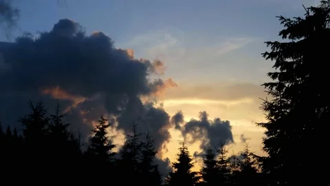 Time Lapse - Clouds Video stock 158102765