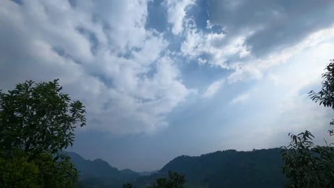 Time Lapse Clouds Stock Footage 259566834