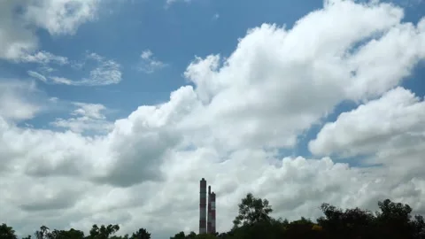 Time lapse clouds Stock Footage 290782285