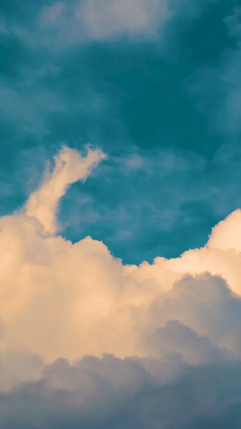 Time lapse with clouds Stock Footage 336204843