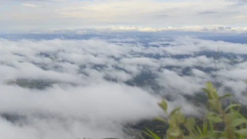 Time lapse of clouds forming Stock Footage 138397404