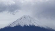 Time Lapse Of Clouds On The Licancabur Volcano, Atacama Desert, Chile Stock Footage