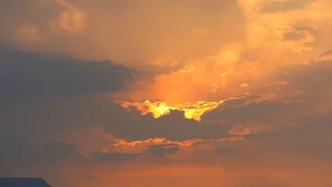 Time lapse clouds motion on summer sky season  動画素材 129581888