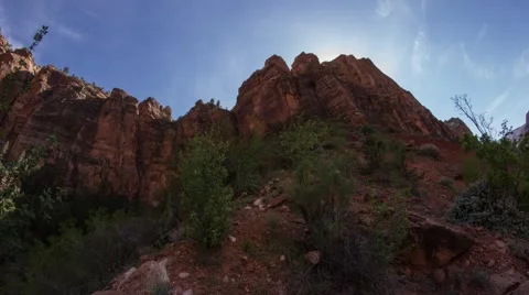 Time lapse of Clouds movement Stock Footage 40712921