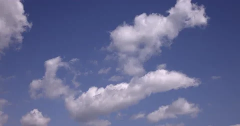 Time-Lapse Clouds movement from left to right Stock Footage 154426615