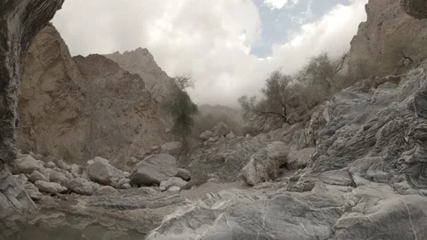 Time Lapse of Clouds moving over mountains. Stock Footage 145304828