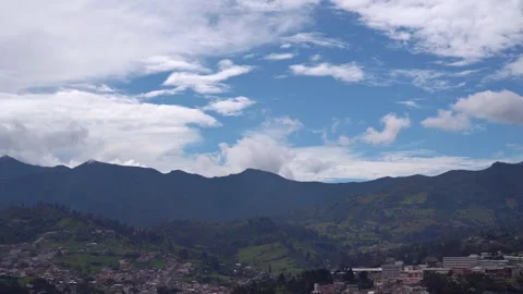 Time-lapse of Clouds Moving Over Andes Mountains 動画素材 289685962