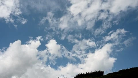 Time lapse of clouds moving on the sky. Stock Footage 276447806