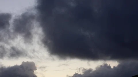 Time lapse of clouds at night and night8 Stock Footage 120695545