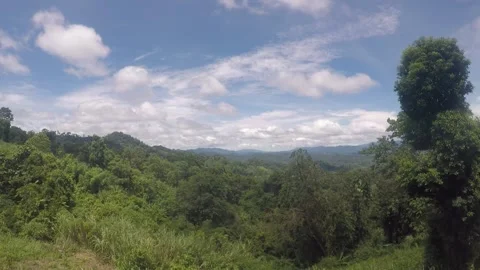 Time Lapse clouds over the mountains in Sajek Chittagong Stock Footage 174428595