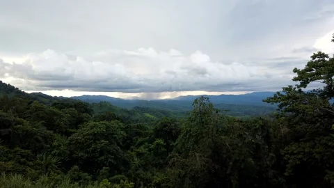 Time Lapse clouds over the mountains in Sajek Chittagong Stock Footage 174600118