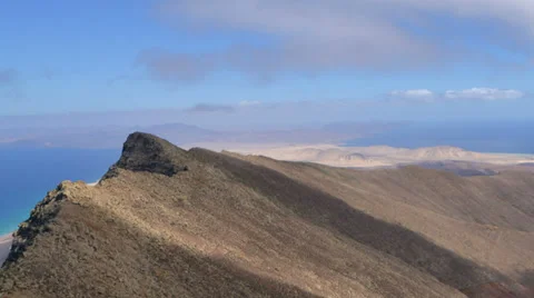 Time lapse clouds over pico de Mocan zoom pan 11184 Stock Footage 32287414
