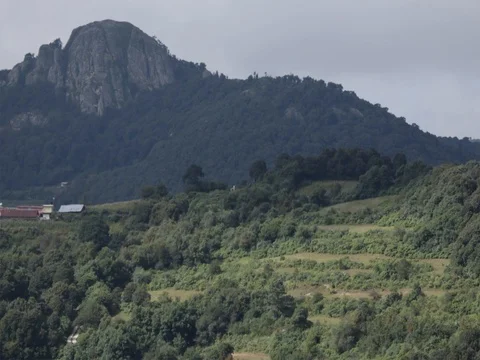 Time lapse of clouds passing over Cruxtitla, Mexico Stock-Footage 119406075
