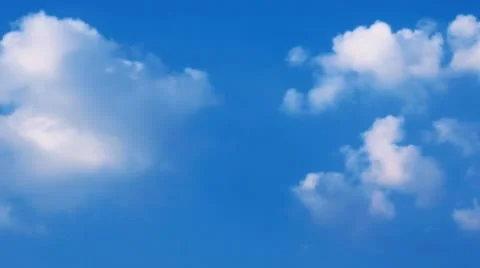 Time Lapse clouds passing from right to left Stock Footage 8954356