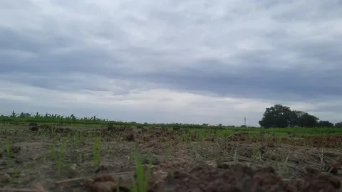Time lapse of clouds in rainy days Video stock 160506310