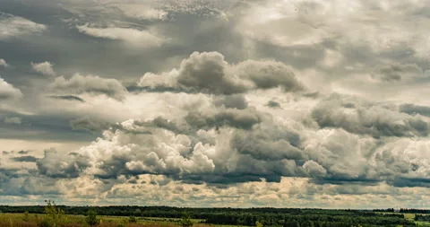 Time lapse clouds, rolling puffy cloud are moving, white lightnes clouds time Stock Footage 116538799
