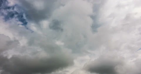 Time lapse clouds, rolling puffy cloud are moving, Stock Footage 132530558
