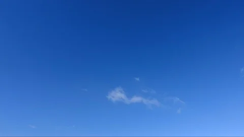 Time lapse of the clouds running across blue sky Stock Footage 103410456