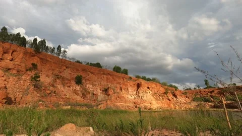 Time lapse clouds in the sky Stock Footage 196104626