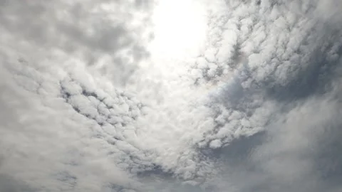Time lapse clouds in the sky Stock Footage 196872554