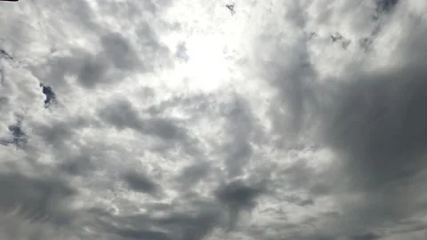 Time lapse clouds in the sky Video stock 196924245