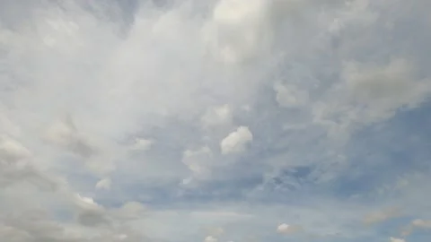 Time lapse clouds in the sky Stock Footage 196924262
