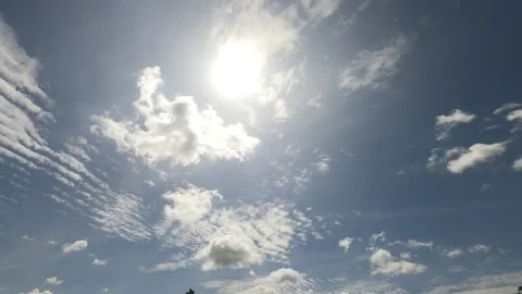 Time lapse clouds in the sky Stock Footage 196974153