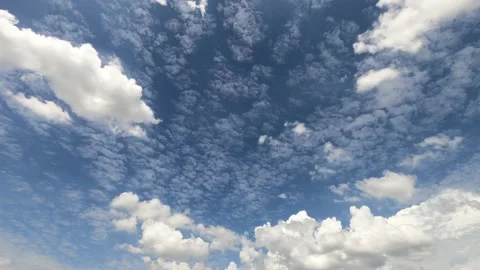 Time lapse clouds in the sky Stock Footage 196974156