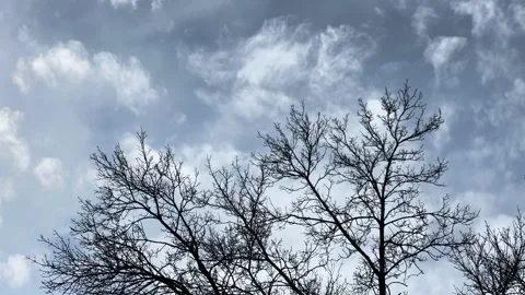 Time Lapse of Clouds in sky Stock Footage 230020070