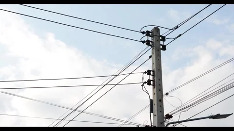Time lapse clouds in sky Video stock 291817699