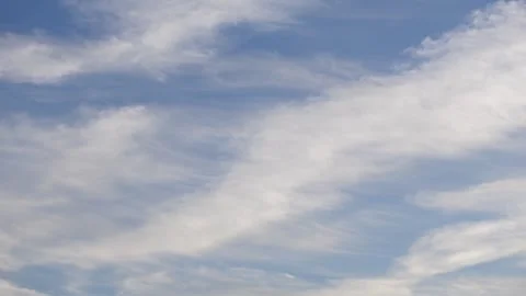 Time lapse of clouds in the sky like a moving painting Stock Footage 285231585