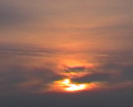 Time-lapse clouds sunrise Stock Footage
