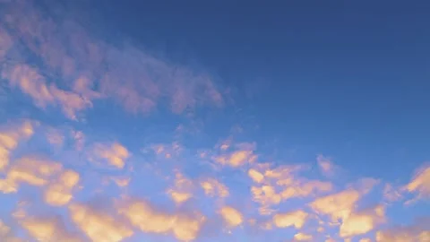 Time lapse of clouds sunrise Stock Footage 162881410