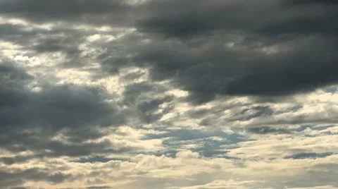 Time Lapse of Clouds at Sunset Stock Footage 11979406