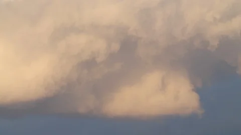 Time lapse of clouds at Sunset Stock Footage 105238190