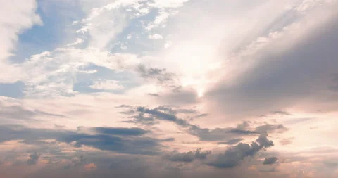 Time lapse of clouds. thunderclouds form before the rain Stock Footage 130910094