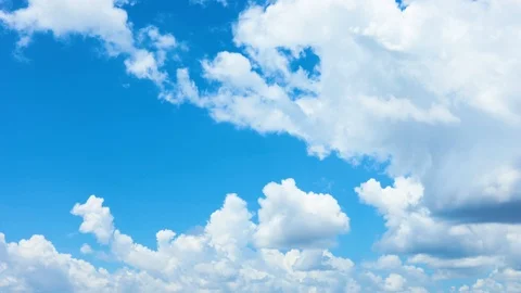 Time lapse clouds, view of clouds and beautiful sky, weather Stock Footage 117609765