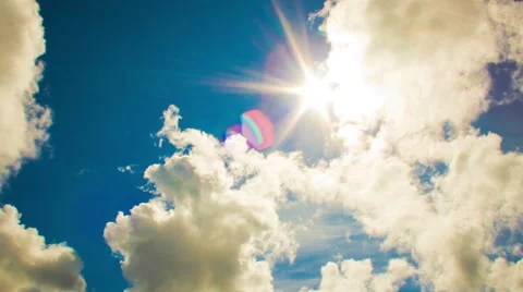 TIME LAPSE Clouds vortical Stock Footage 45530341