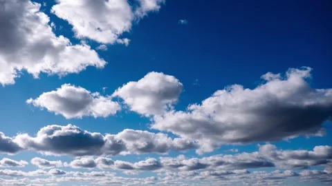 Time-Lapse: Cloudscape on Blue Sky Stock-Footage 290371812