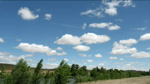 Time lapse cloudscape Stock Footage 474679