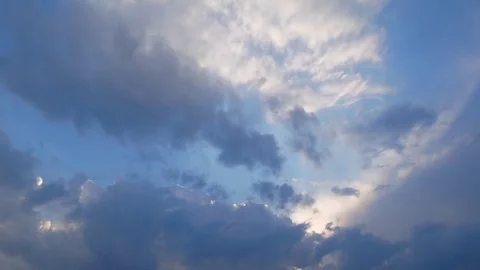 Time lapse cloudscape Stock Footage 74063875