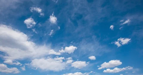 Time Lapse - Cloudscape Stock Footage 125408814
