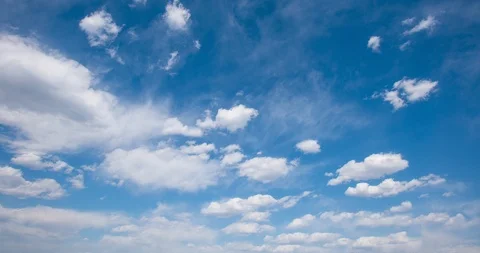 Time Lapse - Cloudscape Stock Footage 125408993