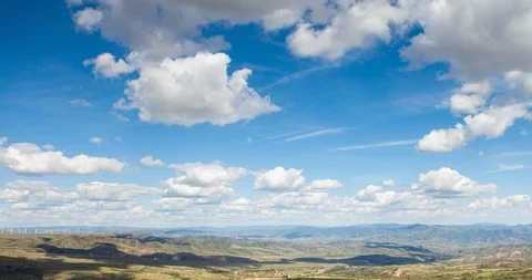 Time Lapse - Cloudscape Stock Footage 125457822