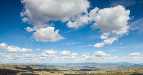 Time Lapse - Cloudscape Stock Footage 125457863