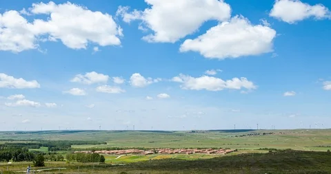 Time Lapse - Cloudscape Stock Footage 125495398
