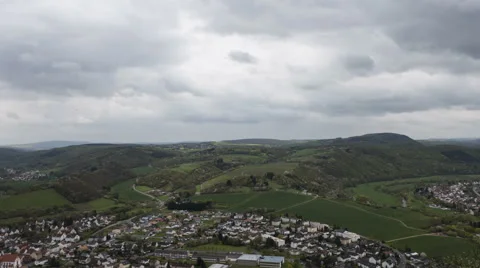 Time lapse of cloudscape. Rotenfels, Germany Видео 62531723