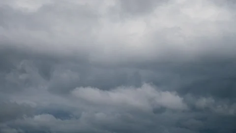 Time lapse of cloudscape, stormy gray, dark blue clouds on sky as background Stock-Footage 117359266