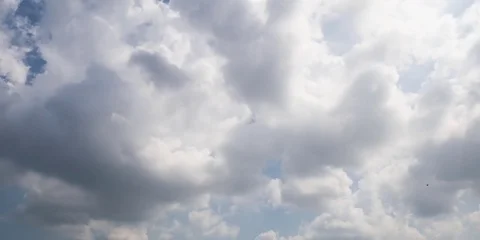 Time lapse cloudscpae , clouds moving in the summer blue sky background. Stock Footage 73503685